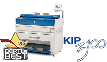 KIP 3100 Monochrome Print, Copy & Scan, Bertls best, 2008