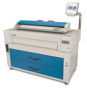 KIP 5000 digital imaging system, print, copy, scan, large format, wide format