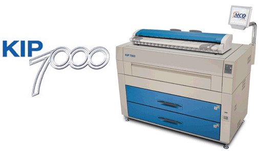 KIP 7000, high demand production  printer, copier, scanner