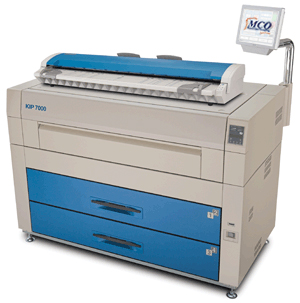 KIP 7000, high demand production  printer, copier, scanner