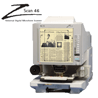 The ALOS Z-Scan 46 is the ideal microform solution for a wide range of high-productivity applications --- in libraries, reference collections, education, government, or business --- because it combines more ways to use your micrographic archives.