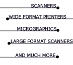 Click Here to Browse by Product Type, Scanners, Wide Format Printers, Micorgraphics, Large Format Scanners