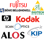  Click Here to Browse by Manufacturer ALOS, Kodak, HP, KIP, Fujitsu, Digitech, Scan-Optics, Bowe Bell & Howell