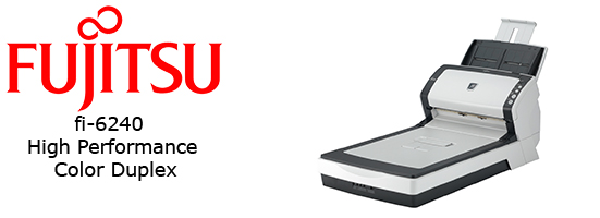 Fujitsu fi-6240 High Performance Color Duplex Scanner