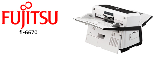 Fujitsu fi-6670 Color Duplex Document Scanner