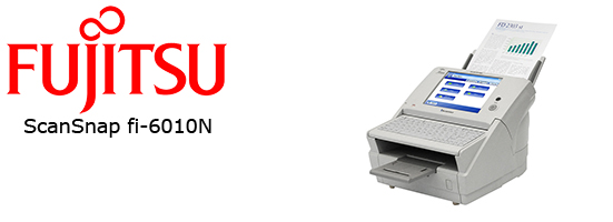 Fujitsu ScanSnap fi-6010N iScanner Color Duplex Network