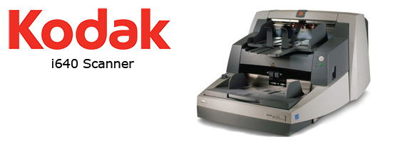 Kodak i640 scanner