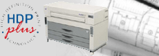 KIP HDP Technology provides the ability to reproduce the full spectrum of technical, engineering and architectural documents with complete accuracy and confidence at print speeds up to 47 feet per minute.