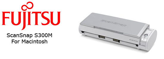 Fujitsu ScanSnap S300M Instant PDF Sheet-Fed Scanner for the Macintosh
