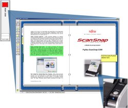The Fujitsu ScanSnap S300 Deluxe Bundle includes Rack2-Filer Lite