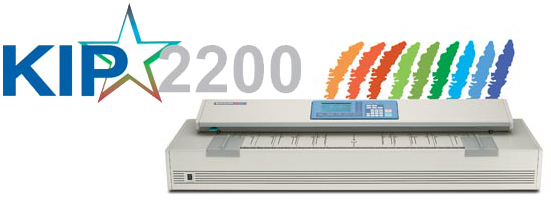 KIP 2200 color and monochrome scanner